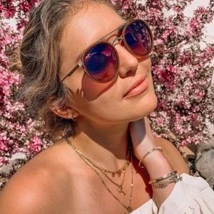 Maui Jim Even Keel Rose Gold glasses